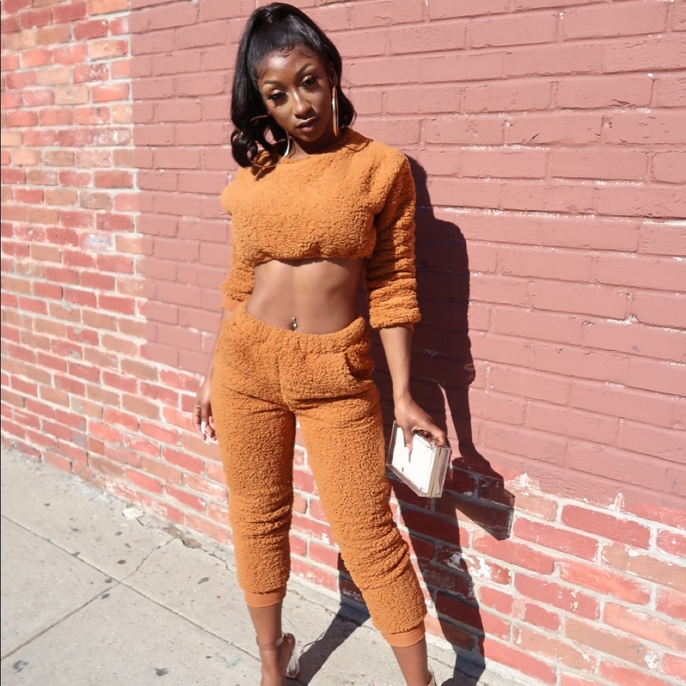 Two piece teddy/comfy set